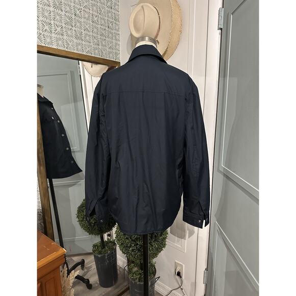 Brooks Brothers Women’s Navy Blue Rain Jacket Size Small - Picture 4 of 8